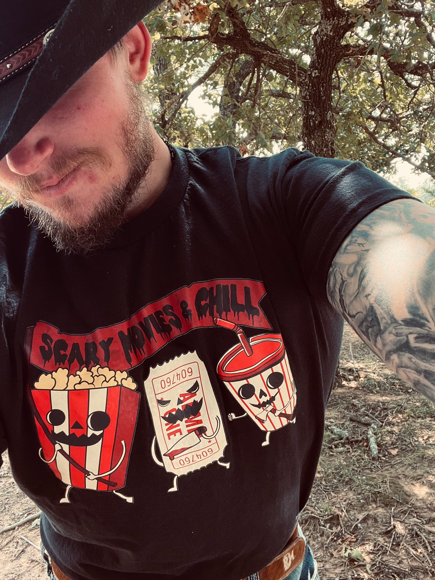 Scary Movies and Chill EXCLUSIVE VSF T-shirt