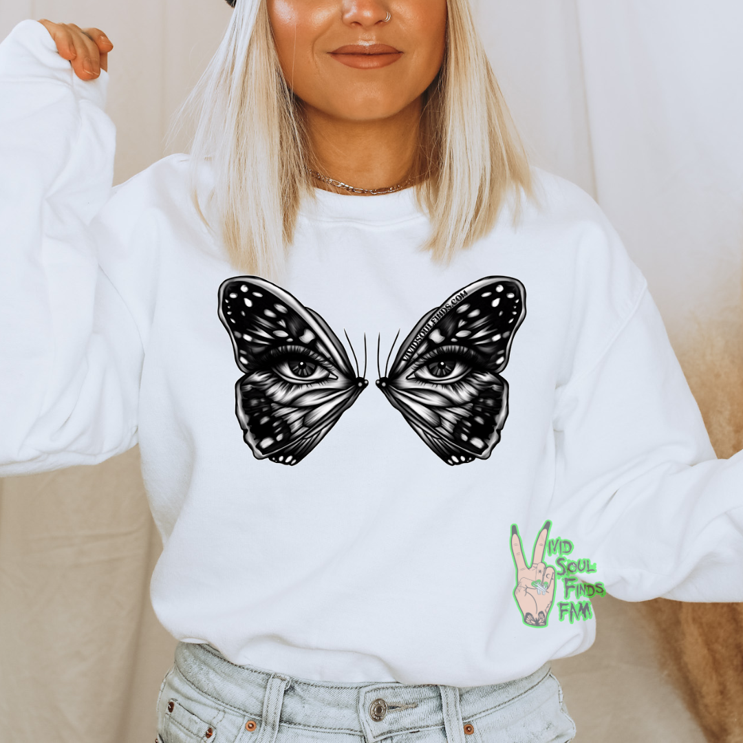 Butterfly Eyes EXCLUSIVE VSF Sweatshirt
