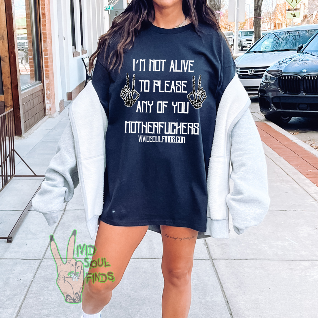 I’m Not Alive EXCLUSIVE VSF T-shirt