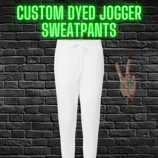 Custom Dyed Jogger Sweatpants