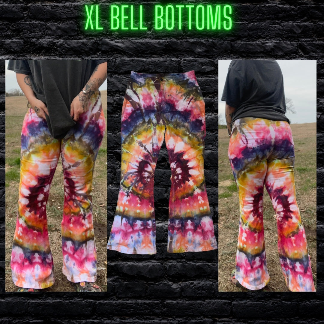 XL High-Rise Bell Bottom Jeans READY TO SHIP
